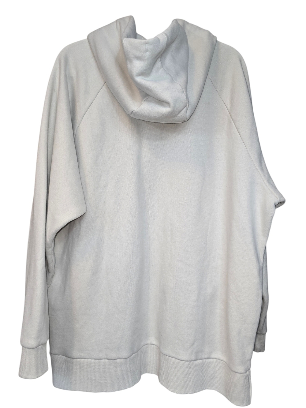 Vuori Restore Full Zip Hoodie Bone/Cream Color Oversized Organic Cotton Size XL - Picture 8 of 12